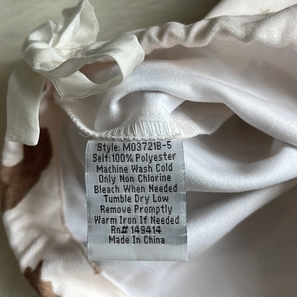 Johnny Was Small Cinch Top Pouch Cheetah Soft Print Bag 🪴 - Picture 6 of 6